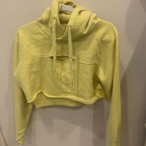 GYMSHARK cropped workout hoodie